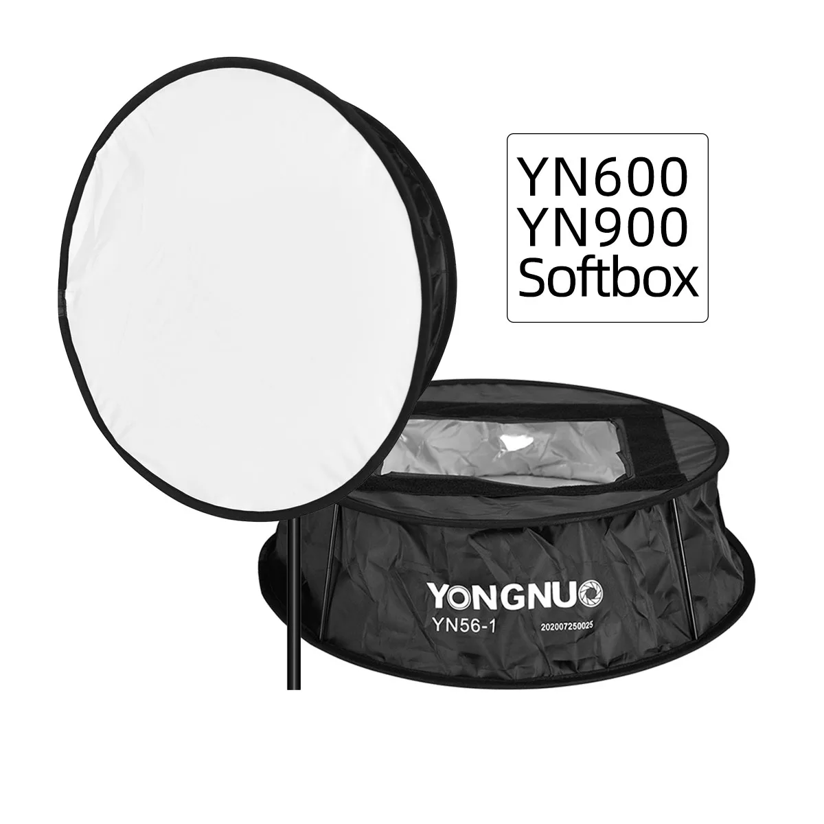 

YONGNUO Softbox Diffuser For YONGNUO YN600 YN600II YN900 LED Video Light Panel Foldable Soft Filter