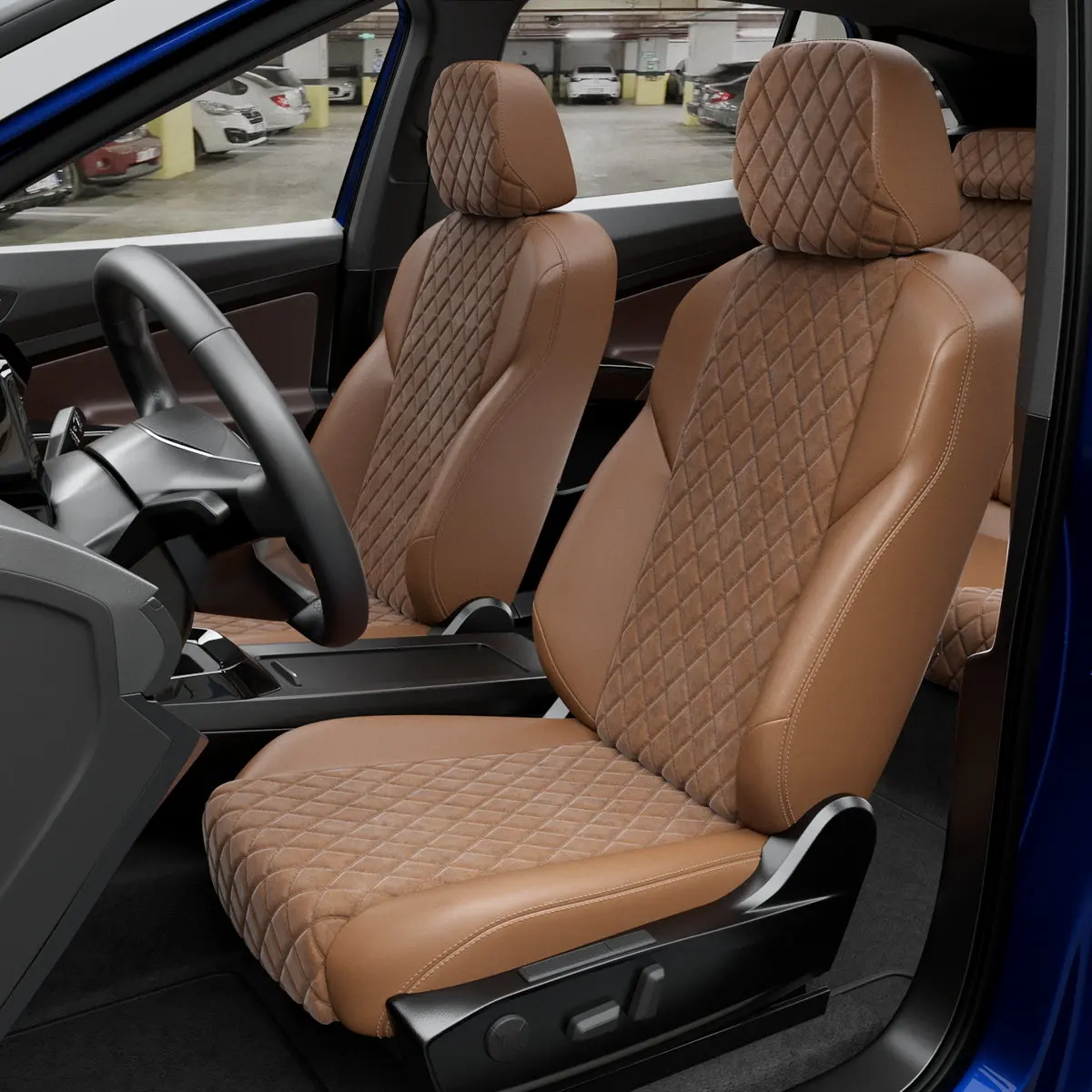 Чехлы на Mitsubishi Pajero Sport 3 2016-2024 ClickAuto