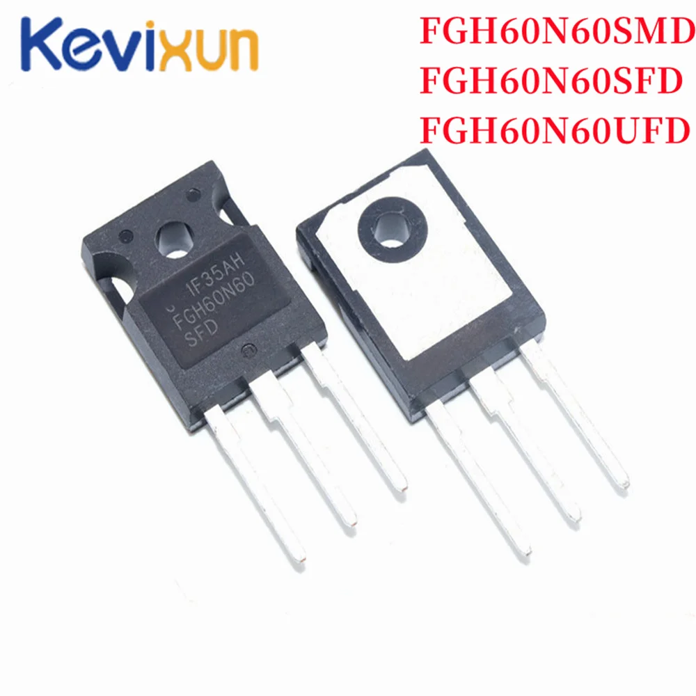 10pcs/lot FGH60N60SMD FGH60N60SFD FGH60N60UFD TO-3P FGH60N60 TO3P 600V 60A Field Stop IGBT 60N60 In Stock