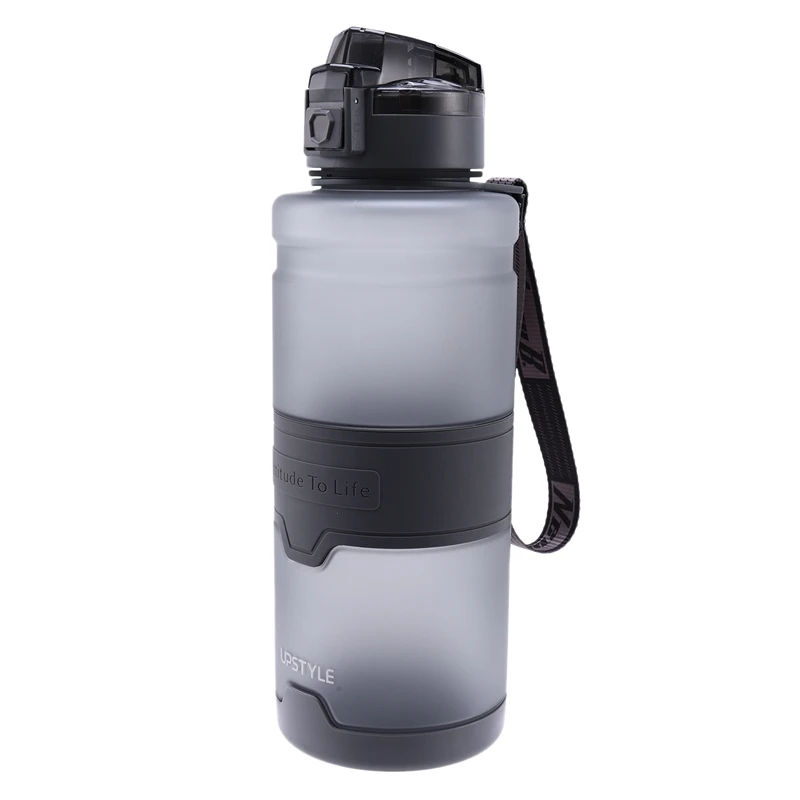 

UPSTYLE 1500Ml Portable Leakproof Anti-Fall Sport Water Bottle Gym Fitness Drinking Bottles Shaker Waterbottle