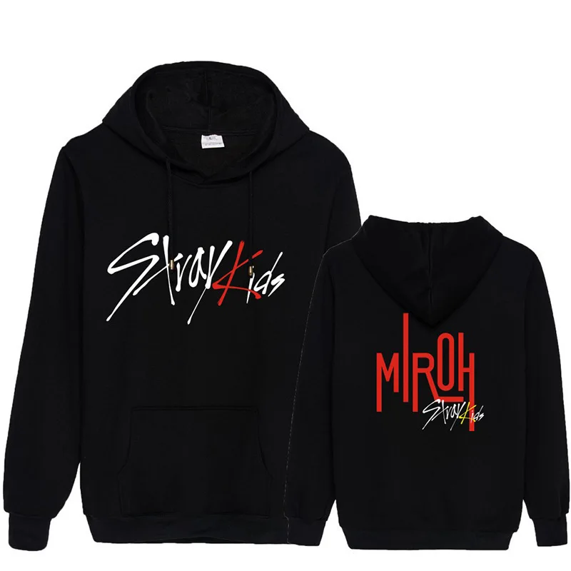 

Новинка, Детская толстовка в стиле K-POP, Корейская стильная толстовка, Модный женский пуловер, повседневный мужской зимний смешной Свитшот