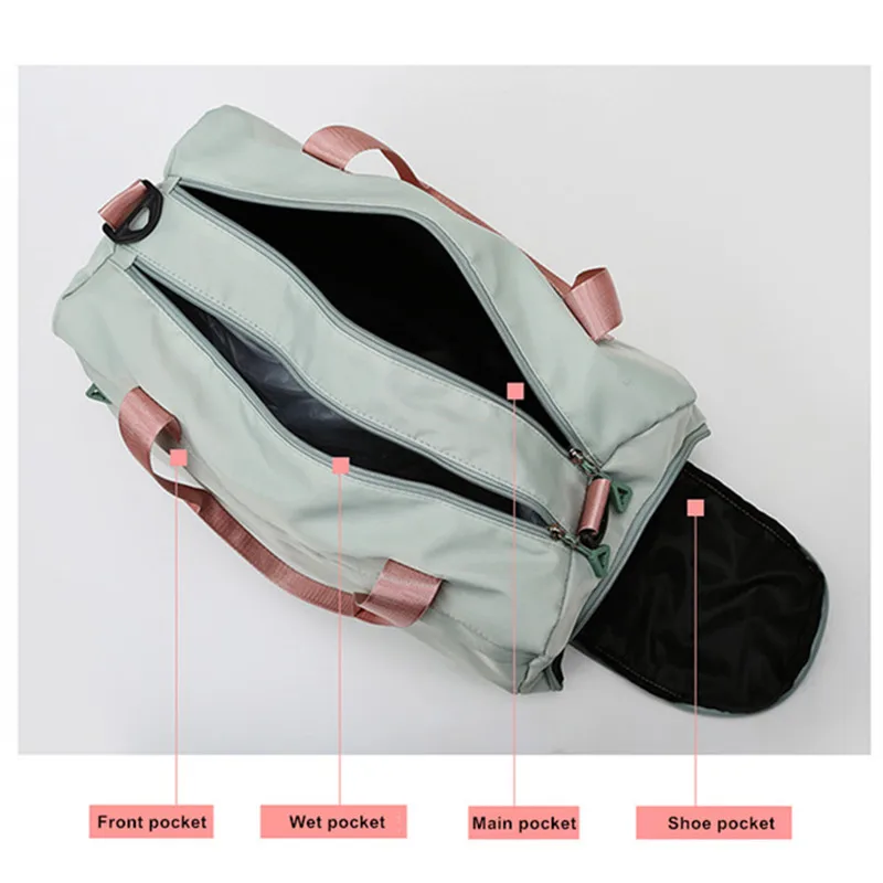 Man Bags Gym Female Waterproof Swimming Packing Yoga Large Weekend Luggage Handbag Shoe Pocket For Travel Women's Sports Bolsas