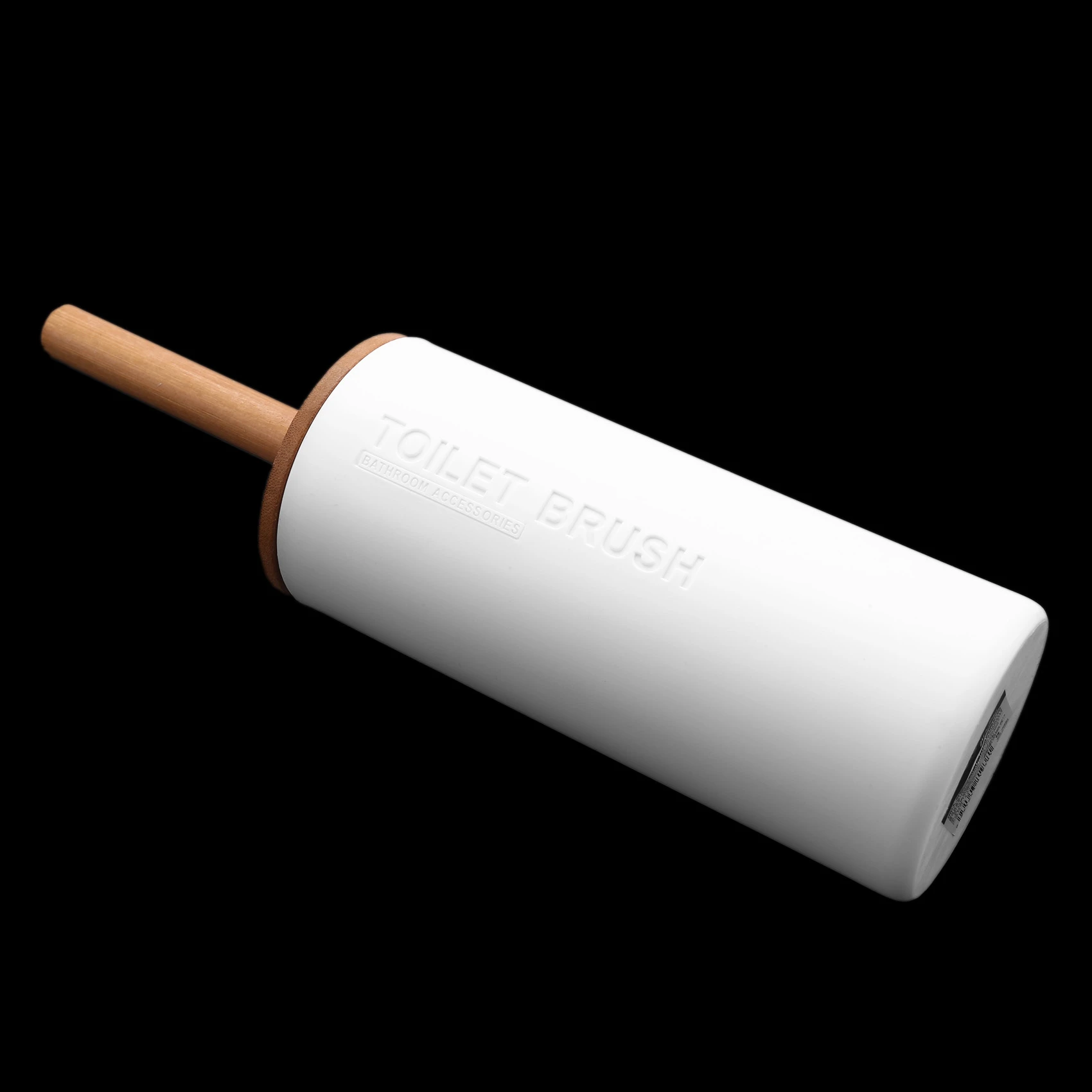 Бамбуковая напольная щетка для унитаза с основанием держатель туалетной щетки