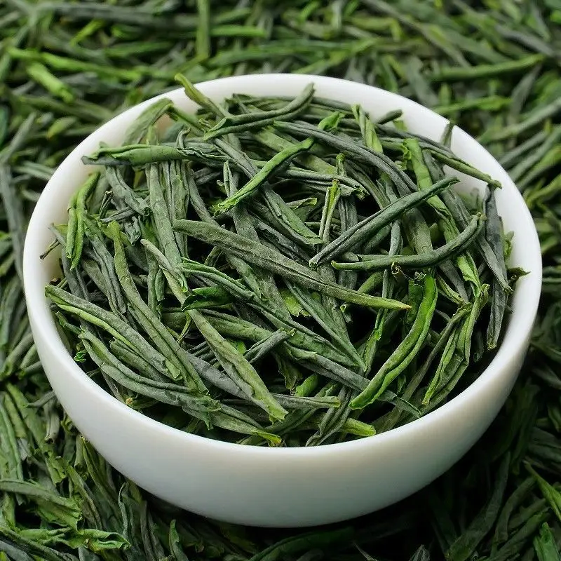 

2022 китайский Премиум зеленый чай, натуральные органические кусочки дыни луань, чай для похудения, 250 г, без чайника