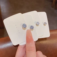 magnetic ear studs without pierced ear clips ins tide niche unisex earrings jewelry diamond fashion luxury white shiny wedding