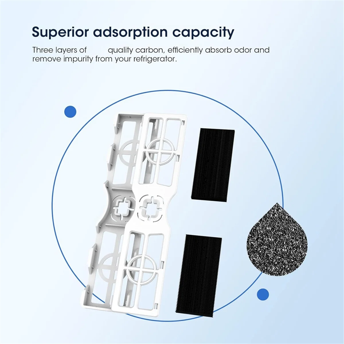 Подходит для PureAir AF-2 воздушный фильтр холодильника FRFC232AS FRFC232LAF FRFC233LAF FRFG2323AF FRFN2823AS B