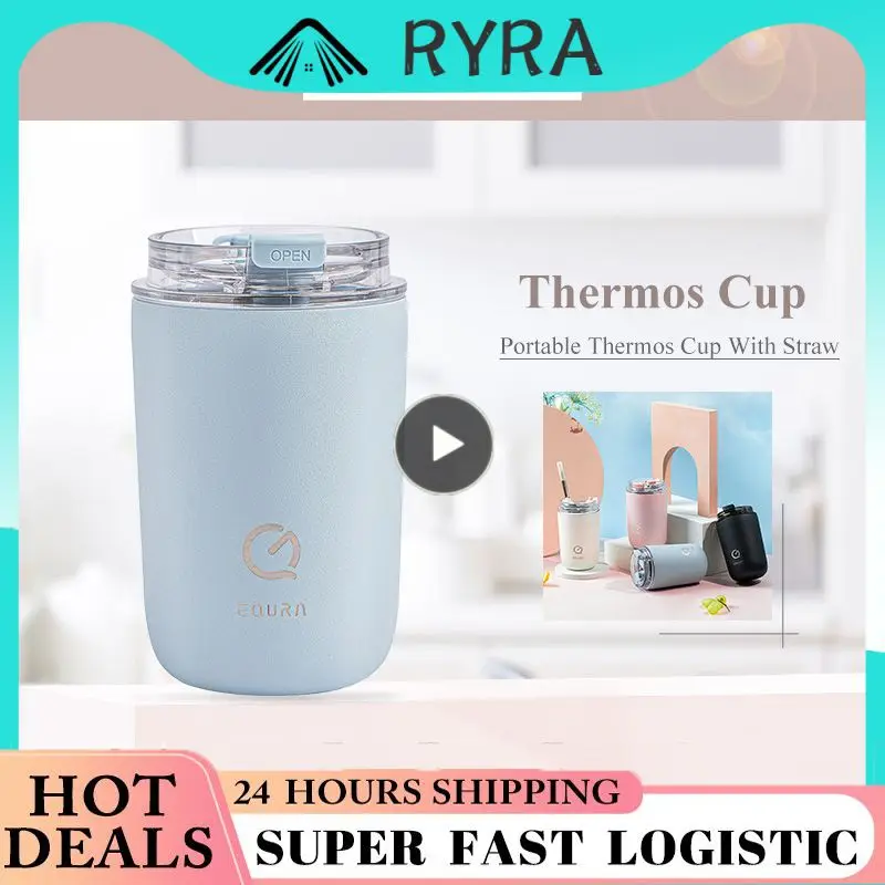 Tumbler Cups Travel Coffee Mug Cold Preservation Water Cup Vacuum Flask Thermo Cups Bottle Kitchen Tools