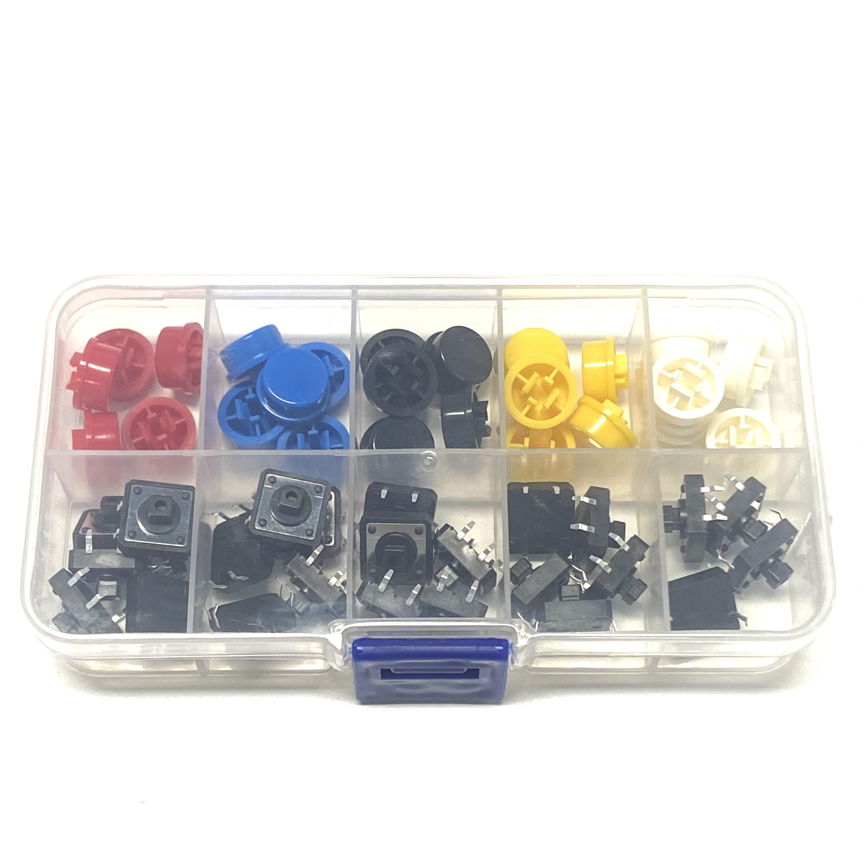 25 шт./корт. 12*12*7 3 мм тактильный переключатель кнопка Круглый DIP