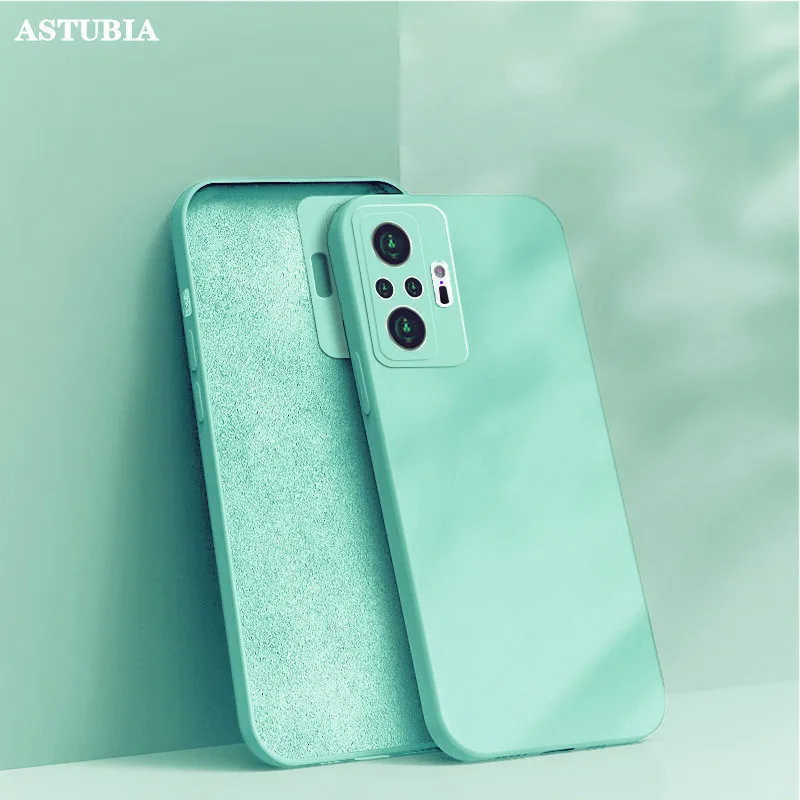 liquid square silicone phone case for xiaomi redmi note 10 7 8 9 9s pro max poco m4 x3 f3 gt x3 pro nfc 5g soft thin cover funda free global shipping
