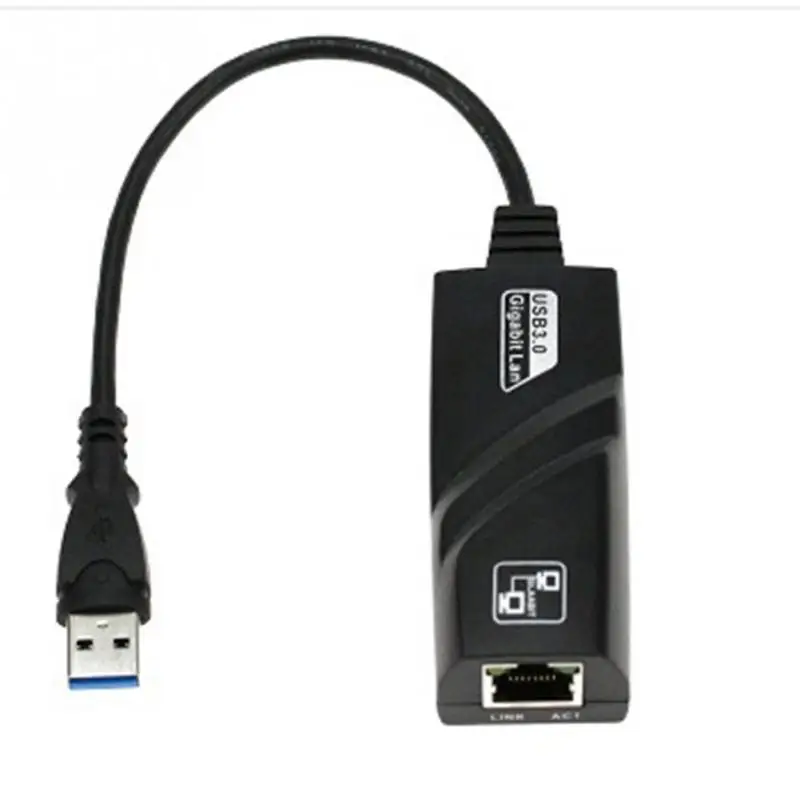 

Проводной сетевой адаптер USB 3,0 для Gigabit Ethernet RJ45 LAN (10/100/1000) Мбит/с, сетевая карта Ethernet для ПК, оптовая продажа