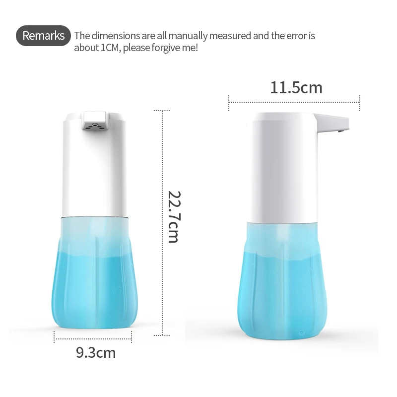 

Automatic Induction Automatic Soap Dispenser Usb Charging 600ml Spray Soap Dispenser Leak-proof Smart Home