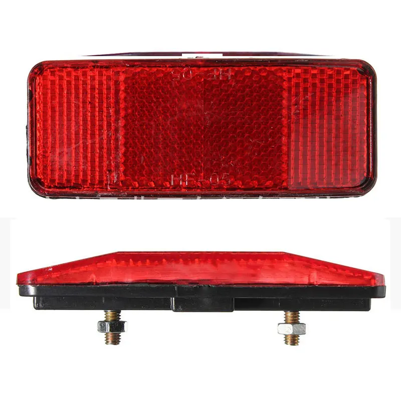 

Mountain Bike Rear Shelf Lamp Holder Hanger Reflector Two Holes Warning Rear Taillight Cycling Supplies Accessories