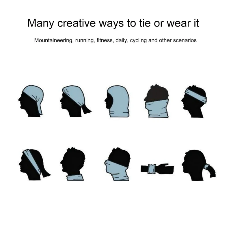 Изысканный платок унисекс. Простой уличный платок. Элегантный модный