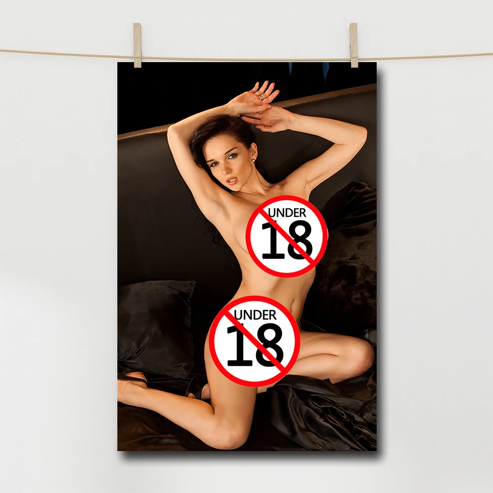 

Художественная фотография Naked Beauty, популярный супермодельный плакат без рамки, настенное искусство, картины на холсте, принты для украшения...