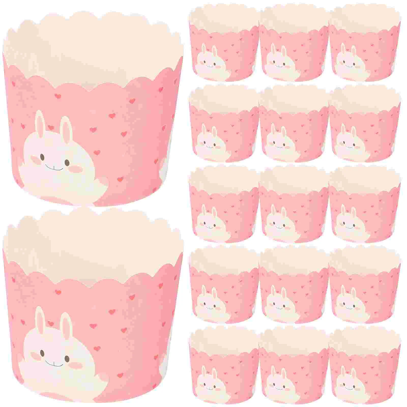 

100 Pcs Cake Cups Baking Cupcake Papers Wedding Decoration Large Muffin Liners Case Party Supplies