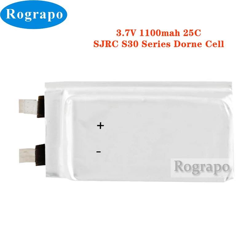 

New 3.7V Max 4.2V 1100mAh 25C Li-Polymer DIY Replacement Flight Battery Cell For SJRC S30 S30W S30VR RC Drone