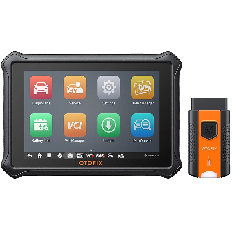 

Autel OTOFIX D1 BT Scanner OE-Level Car Diagnostic Scan Tool with Bi-directional Control Battery Test Update of MP808