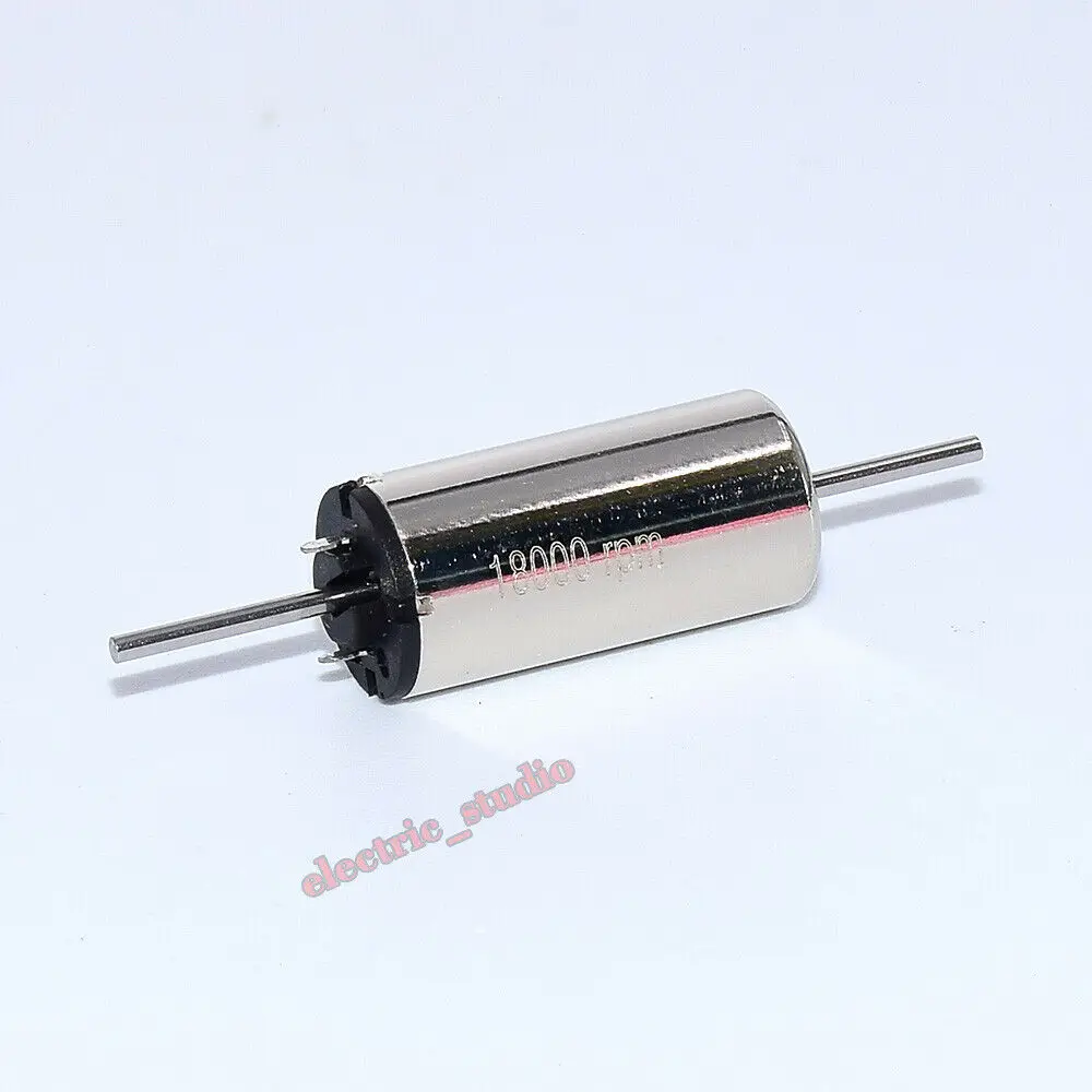 816 8 мм * 16 маленький Бессердечный двухвальный двигатель постоянного тока 6 в 9 12 В