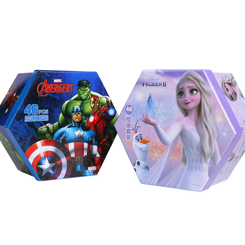Disney Children's Painting Set Frozen Princess Watercolor Pe