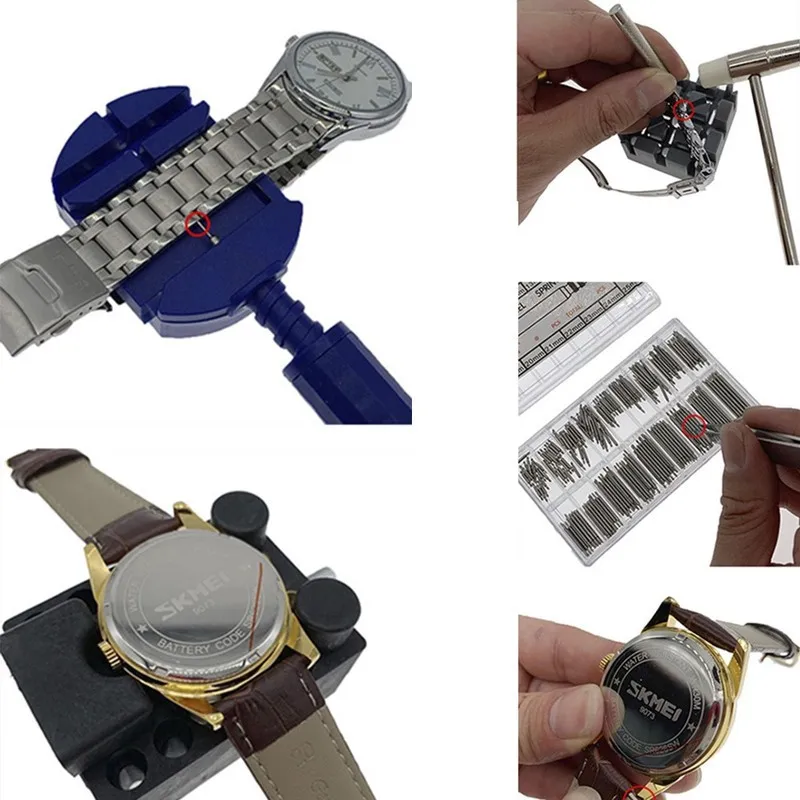 Watch Repair Kit Watch Repair and Disassembly 147-Piece Watch Disassembly Set