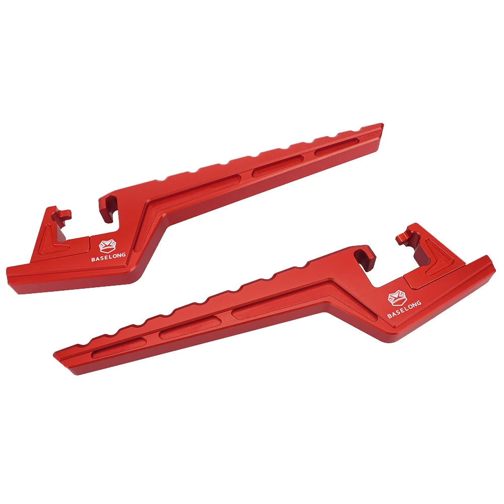 Фото Удлинители подножек для пассажира для Honda XR75 XR80 CRF80 XR80 XR100 XR250R XR350R XR600R XR650R Аксессуары для мотокросса №2