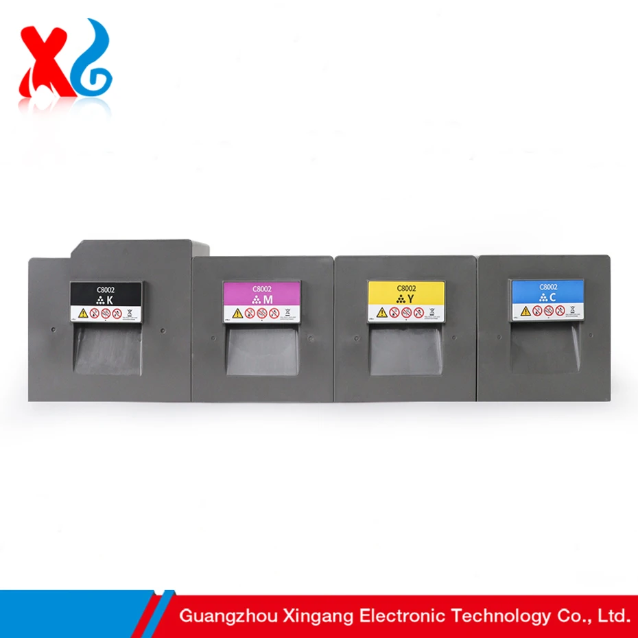 Фото Тонер-картридж для Ricoh MPC6502 MPC8002 841780 841781 841782 841783 Цветной чернильный картридж №1