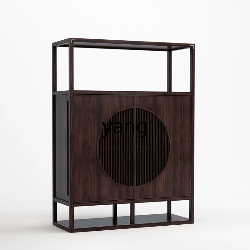 Новый шкаф-сервант из массива дерева в китайском стиле шкаф-шкафчик современная