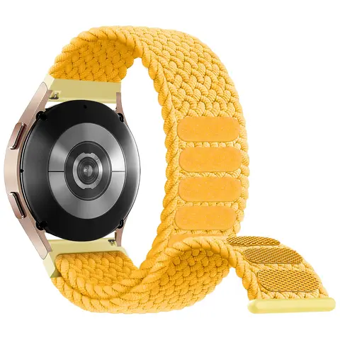 Плетеный нейлоновый ремешок I LOVE LUO для Samsung Galaxy Watch, Huawei Watch