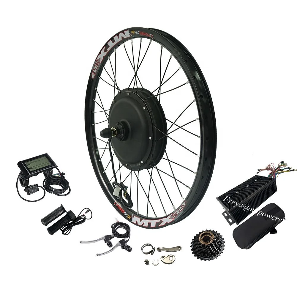 

Ready to ship !!! USA warehouse 60V2000W Electric Bike hub motor Kit 26"/27.5"/29"