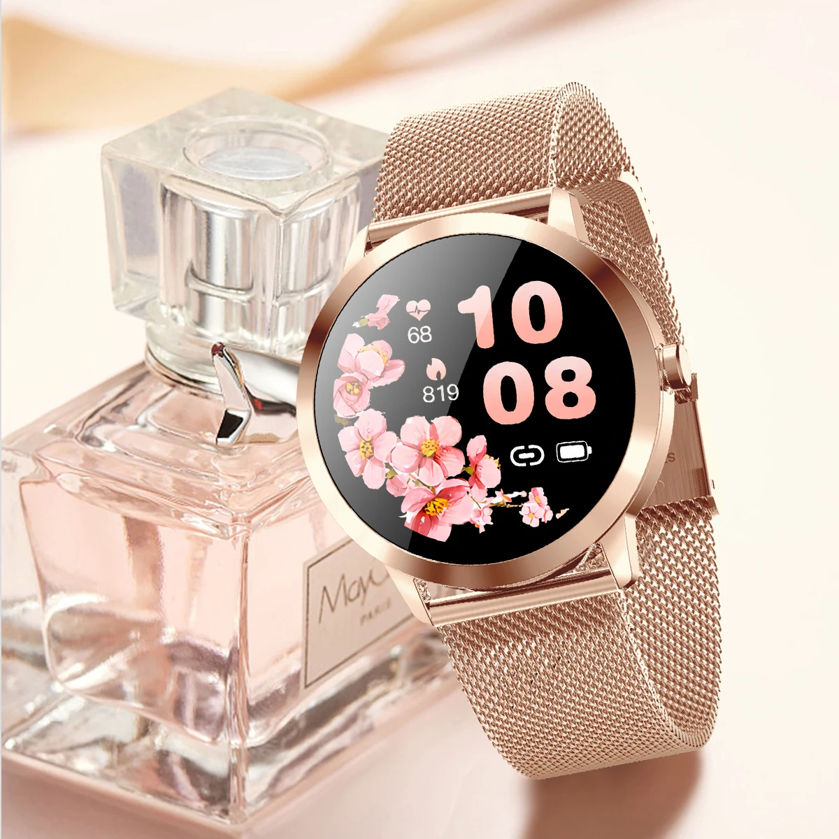 Фитнес-трекер женский с цветным экраном 1 09 дюйма |