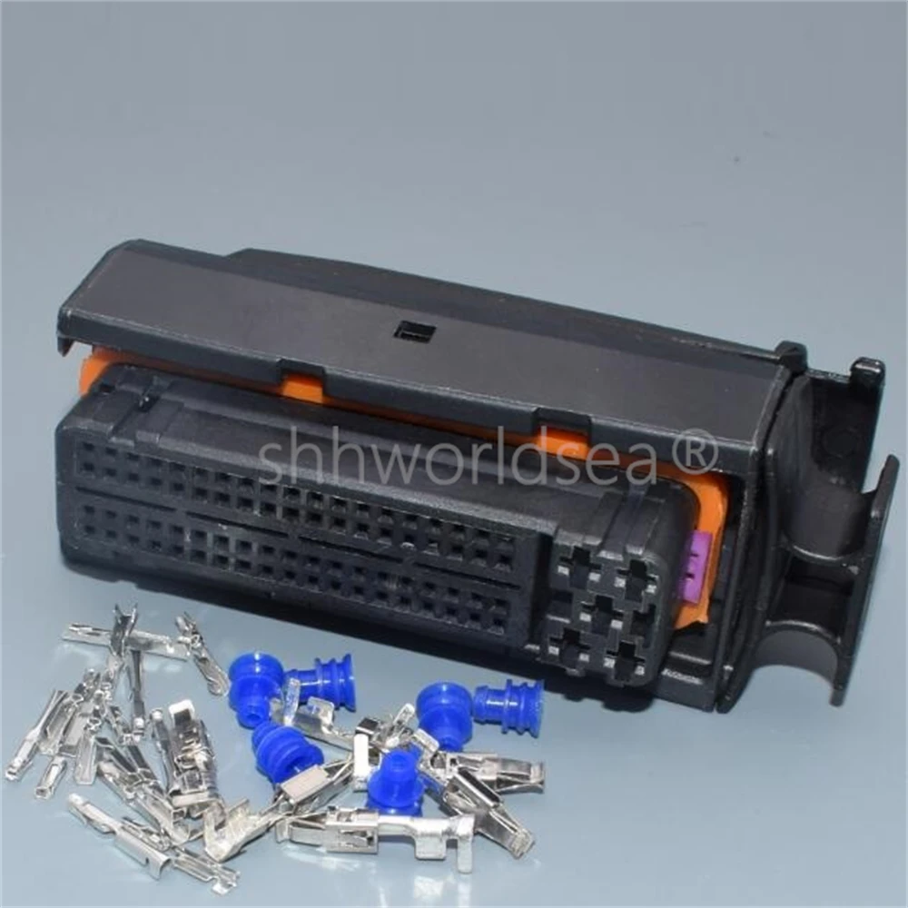 

Shhworldsea 1 комплект 81 контактный 40-контактный автомобильный разъем VW ECU 368376-1 Электрический автомобильный фонарь 1J0906385C 1J0 906 385C