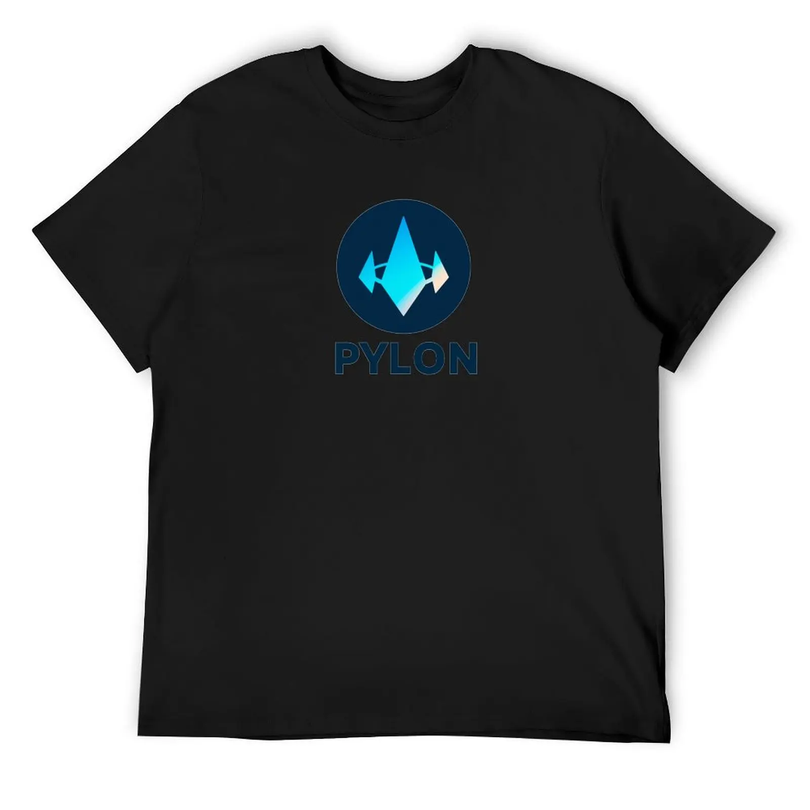 Протокол Pylon - футболка Crypto Merch таможенный дизайн свой собственный синий архив