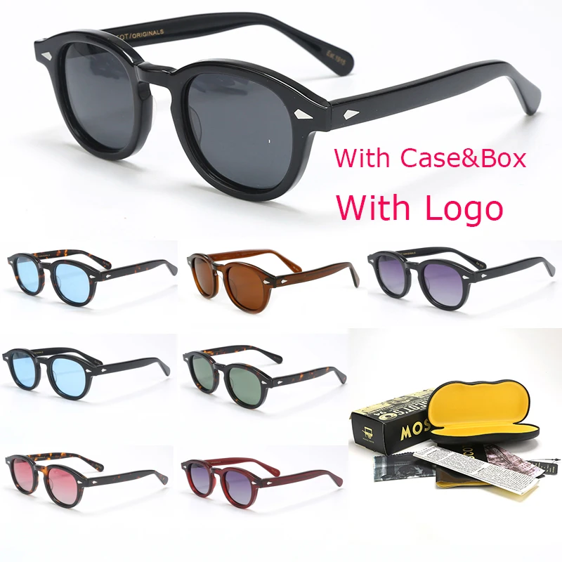 

Солнцезащитные очки мужские и женские поляризационные с ацетатной оправой