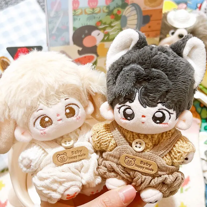 10 см детская одежда милый зимний свитер с подтяжками штаны Новогодний комплект