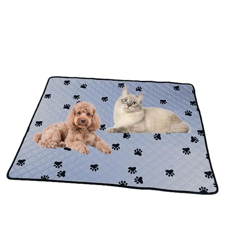 

Pet Urine Pad Dog Waterproof Bed Sofa Mat Washable Dog Diaper Reusable Moistureproof Blanket For Car Home
