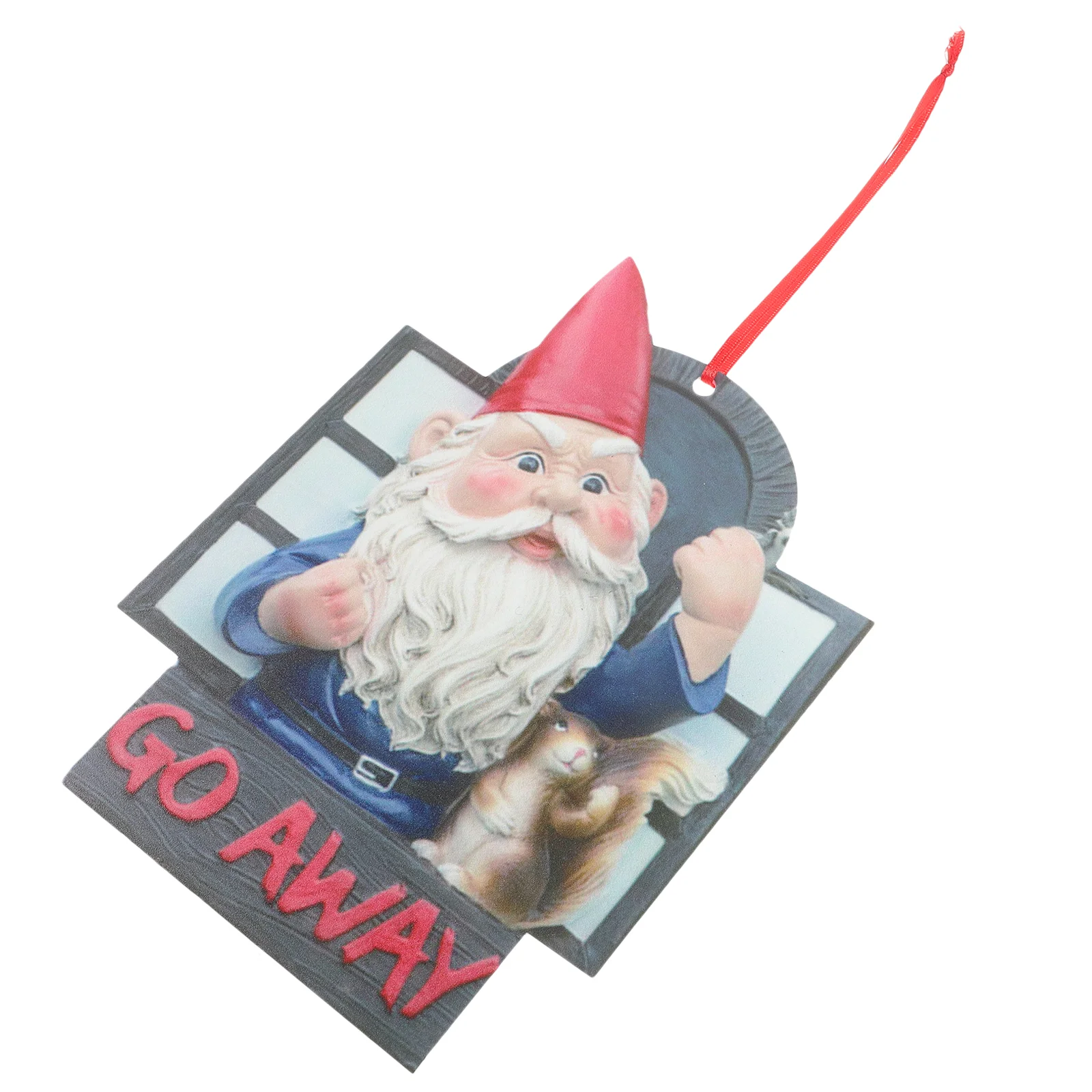 

Resin Elf Decor Garden Tree Pendant Hanging Finger Ornament Gnome Figure Gnomes Outdoor Figurine