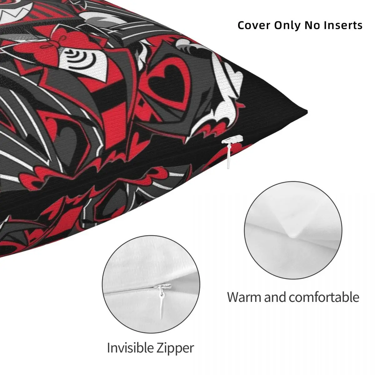 Наволочка Hazbins Hotels Vox мягкая искусственная декоративная подушка чехол для дома