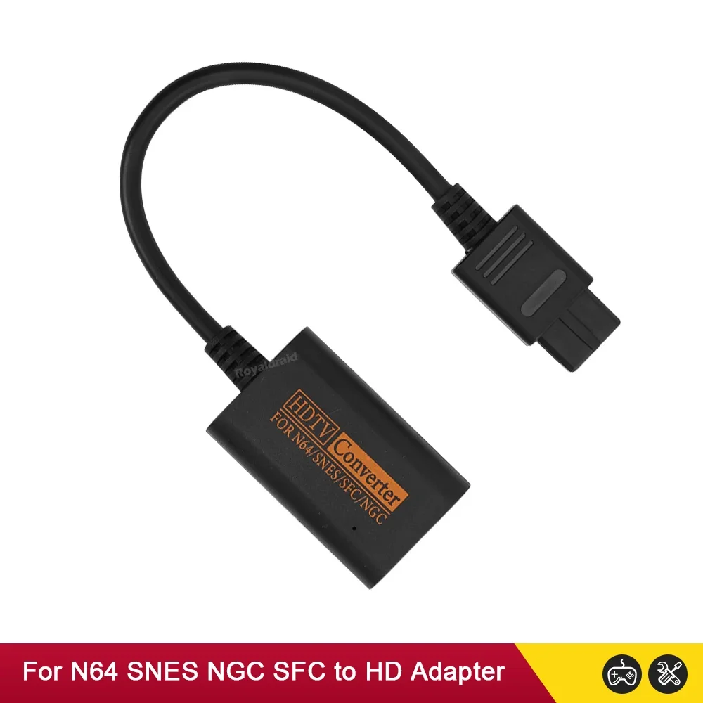 Адаптер-преобразователь для N64-HDMI N64/Gamecube/SNES/GC Plug Play Full Digital 720P