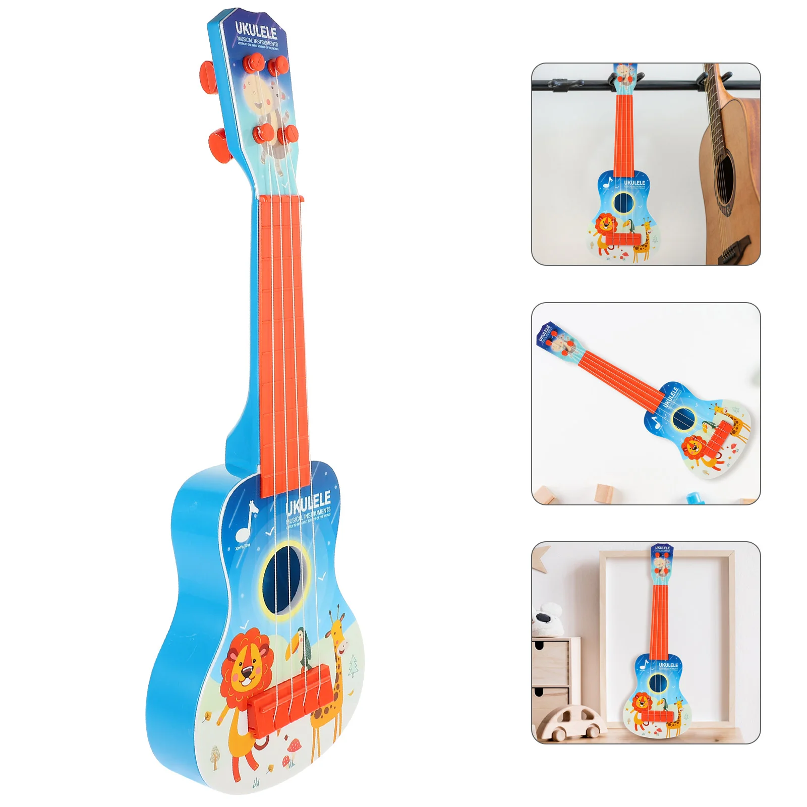 

Children's Guitar Small Ukulele Kids Practice Music Accessories Plastic Beginner
