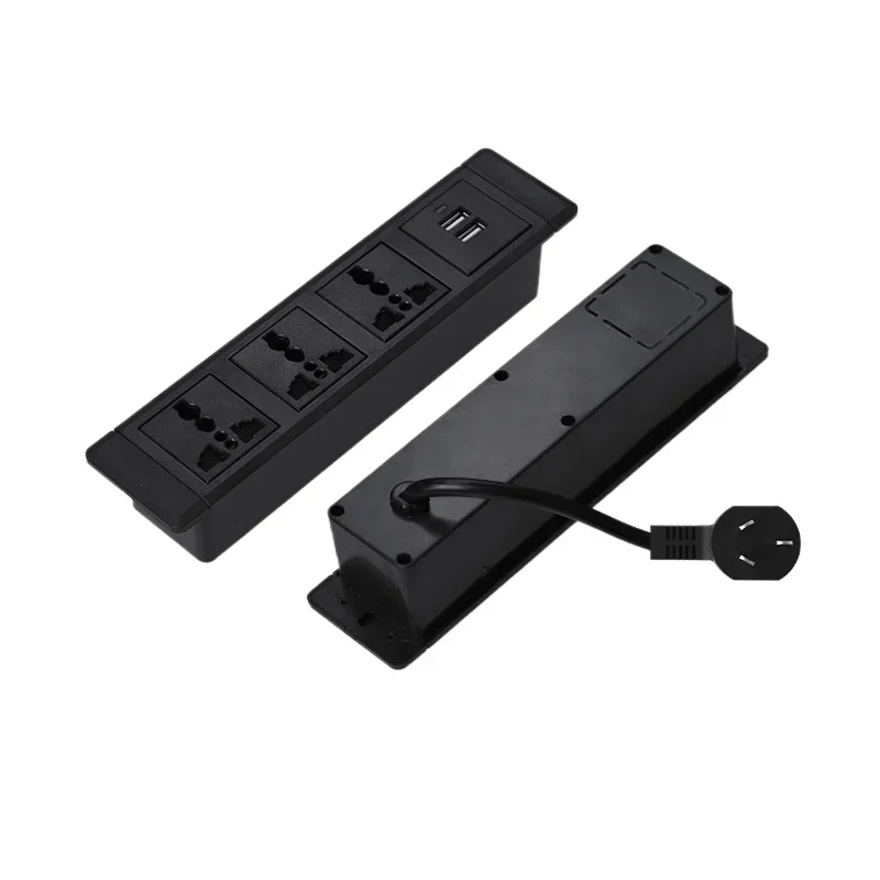 Встроенная скрытая розетка AU EU US UK универсальная штепсельная вилка 2000 Вт с 5 В USB