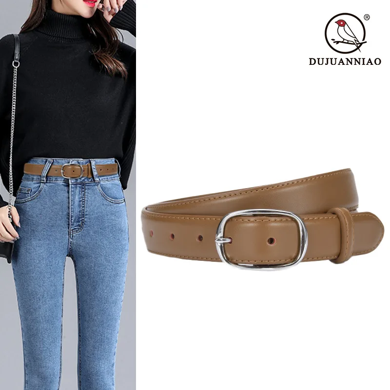 Ms leather belt leather belt cowboy leisure belt