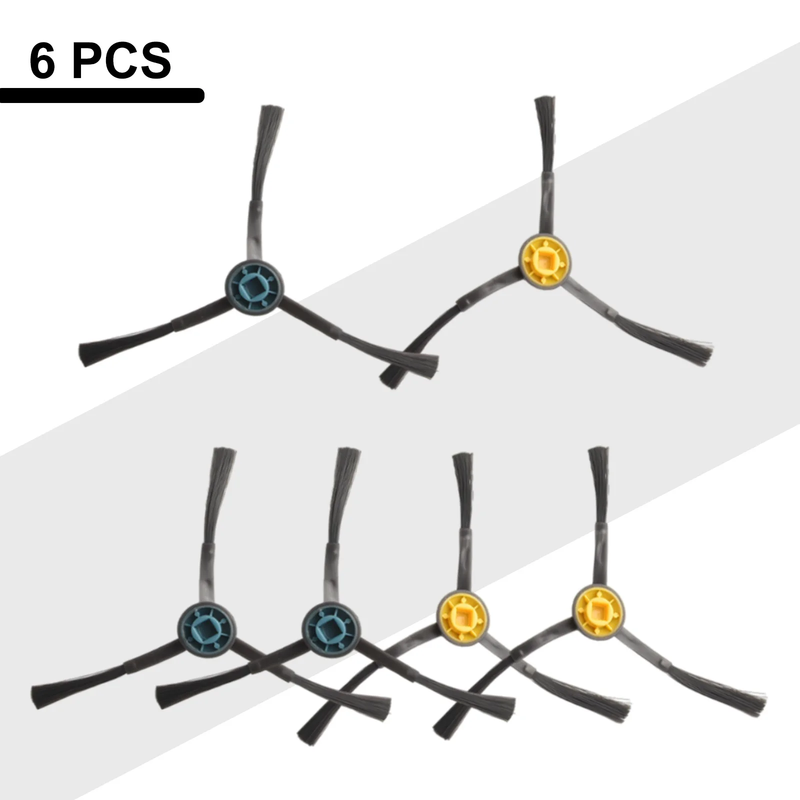 6 шт. боковые щетки детали для пылесоса абсолютно новая чистка пригодные Fakir Robert R-S