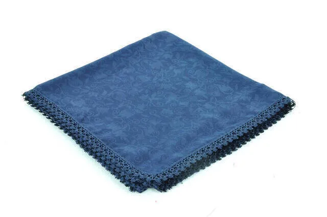 

IQRAH Fistolu Pattern Square Cover Navy Blue
