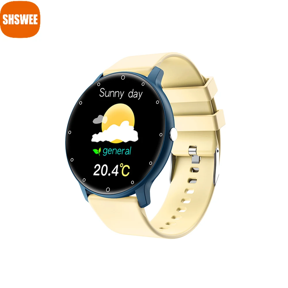 

Smart Watch Men Round Watches Sports Fitness Monitor Passometer Health Tracker Push Message For ios Android For Xiaomi Huawei