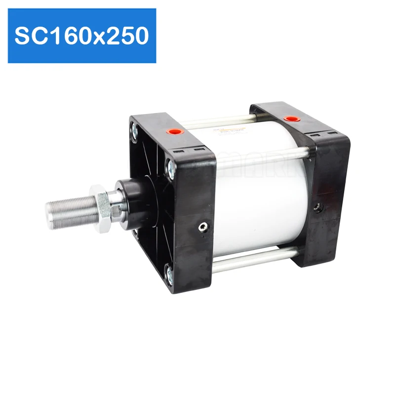 

High quality Double Acting 160mm Bore size 250mm Stroke SC160X250 Air Cylinder Pneumatic Cylinder