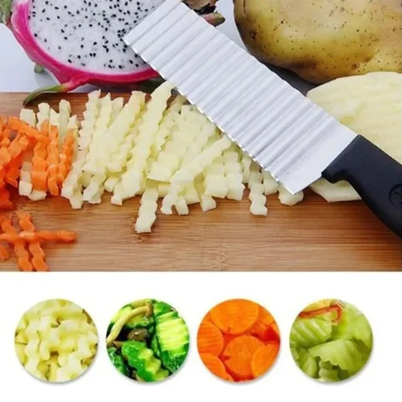 Фатиадон из нержавеющей стали гофрированная бобовые фруктовые гофрированные