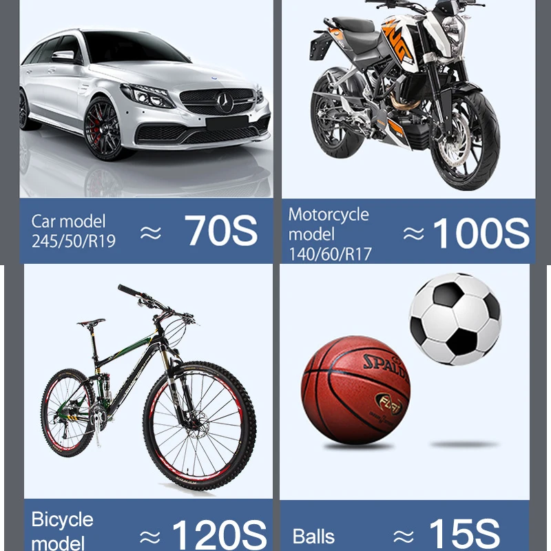 Портативный Мини-автомобильный Насос Многофункциональный Воздушный Для