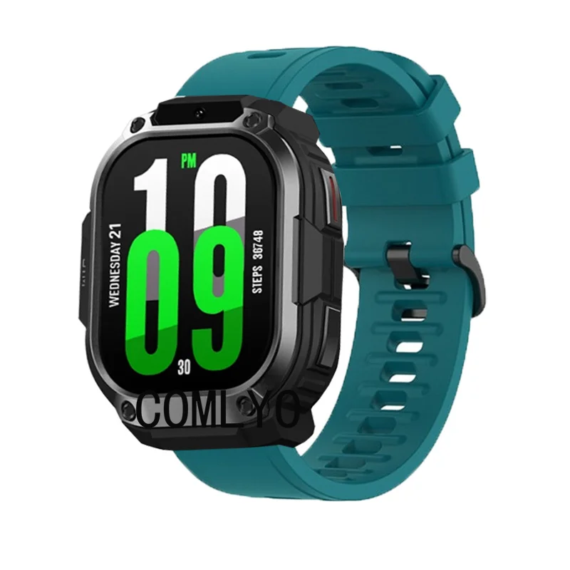 Ремешок силиконовый для смарт-часов Zeblaze Thor SQ мягкий спортивный браслет мужчин и