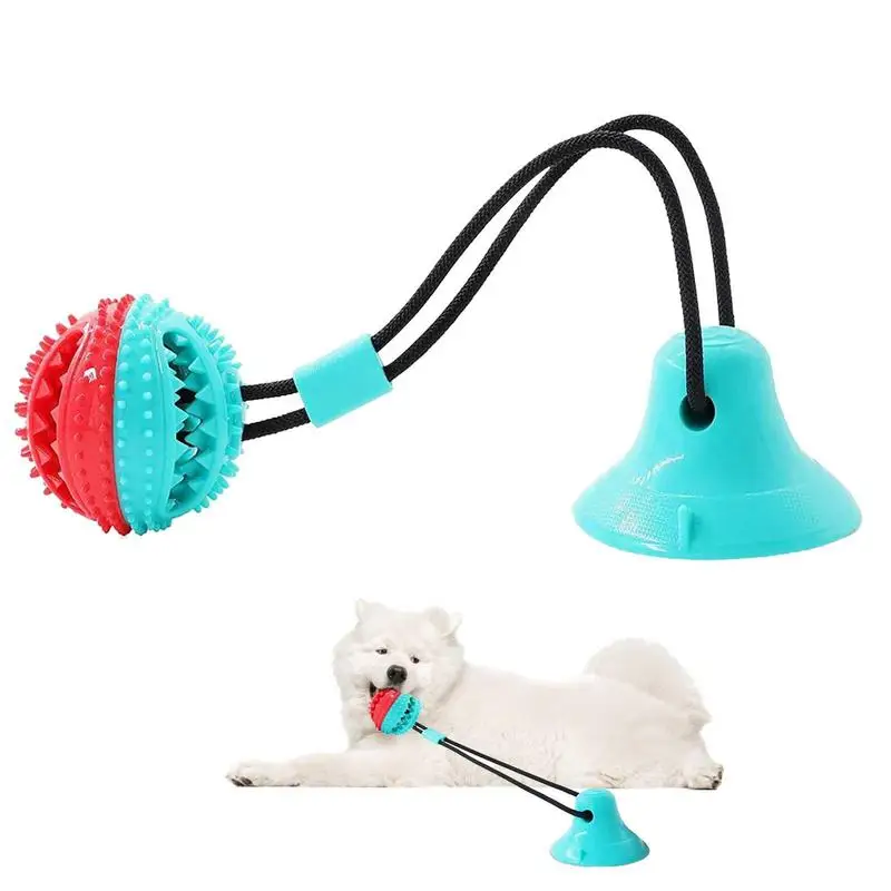 

Suction Cup Dog Toys Dog Toys For Aggressive Chewers Puppy Training Treats Pet Teeth Cleaning Toys Interactive Dog Toy Dog Chew