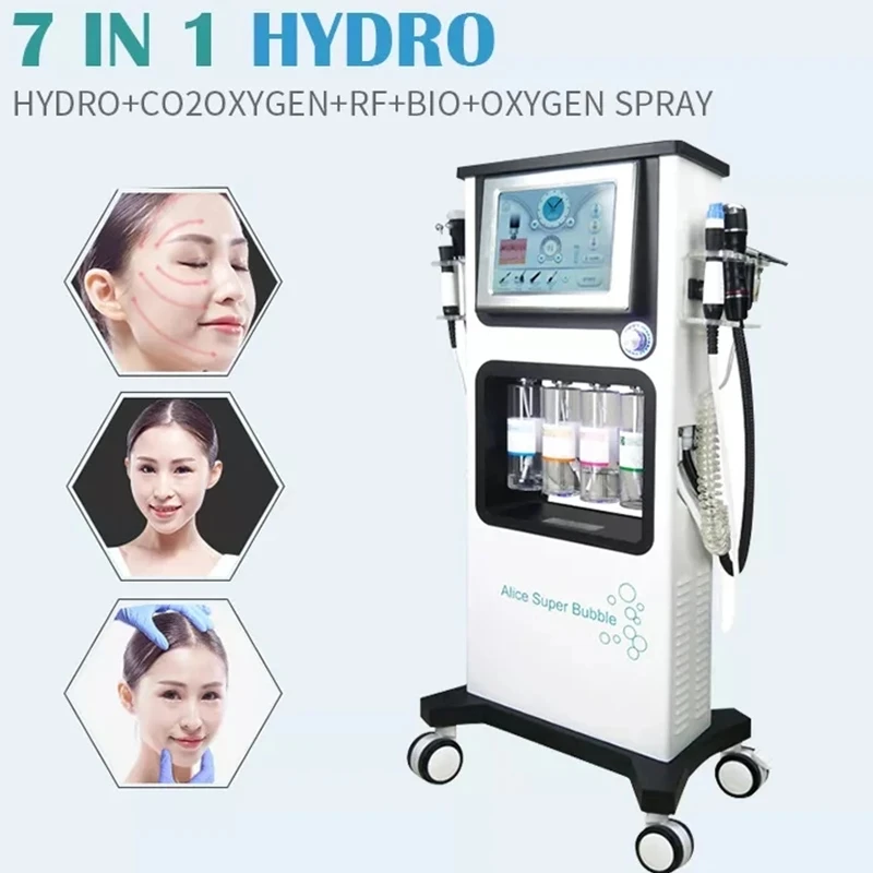

2023 sincoheren new arrivals 7 in 1 facial aqua skin machine micro dermabrasion machine with medical CE approved